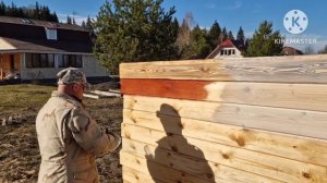 Лучшая защита сруба. Масловоск.