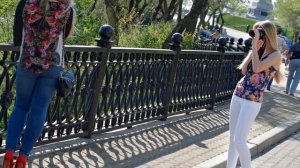 Весна в Хабаровске (весенние хабаровчане), ч.1