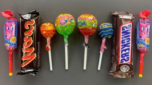 Увлекательное ASMR видео: нарезка леденцов, шоколадок и мармеладок