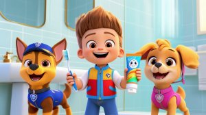 🦷 Щенячий Патруль: Песенка для Малышей про чистку зубов