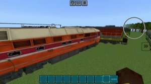 обзор мода на поезда в майнкрафт ( машинист)