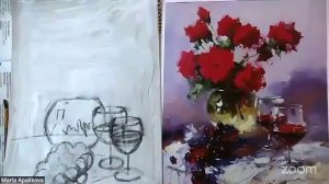 Рисование с Марией Апаликовой  30.1 16:15