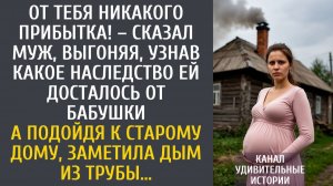 Истории из жизни: От тебя никакого прибытка! – сказал муж, выгоняя, узнав какое наследство ей дали…