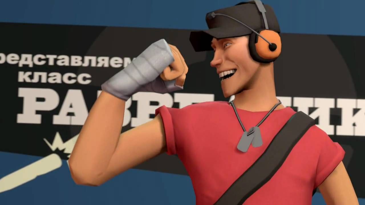 Team Fortress 2 представляем класс Разведчик смотреть онлайн