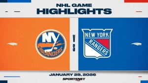 30.01.2026 | ОБЗОР МАТЧА | Нью-Йорк Рейнджерс - Нью-Йорк Айлендерс | Highlights
