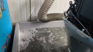 Запуск лодочного мотора Honda BF40. 2008 год.