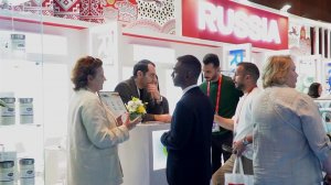 На выставке Gulfood в Дубае участвуют около 140 компаний из РФ - производителей продуктов питания.