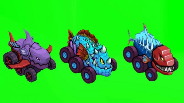 Мегалодон против Баракуды против Караньи в Кар итс кар 3