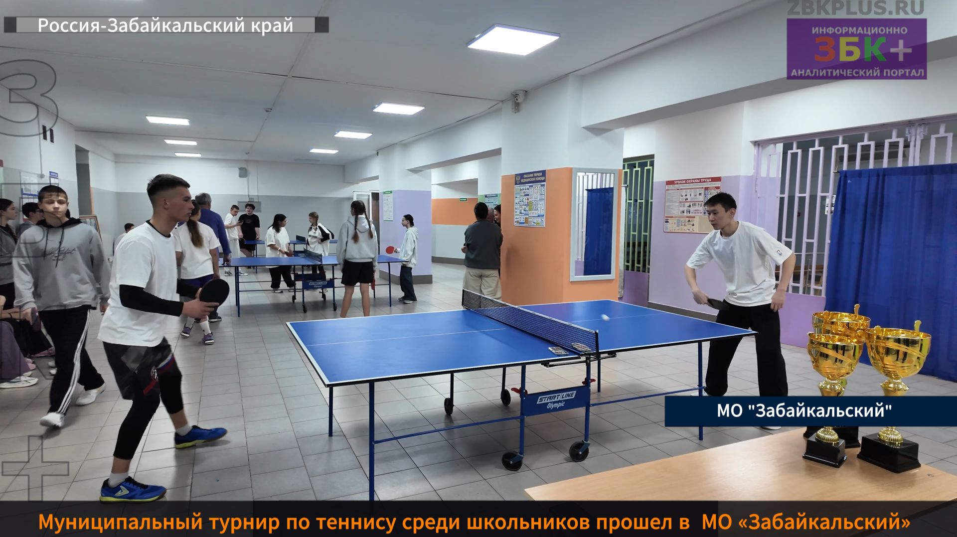 ЗБК + Муниципальный турнир по теннису среди школьников прошел МО «Забайкальский» смотреть онлайн