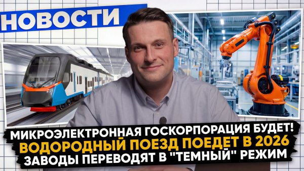 НОВОСТИ ПРОМЫШЛЕННОСТИ: Водородный поезд; «Темные» производства; SJ 100 в Индии