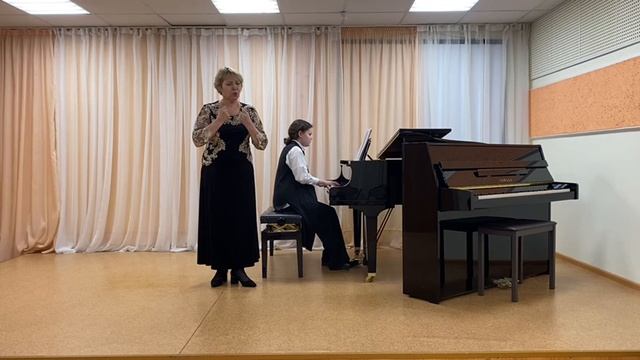 Прудникова Лидия Васильевна. III категория. П. Булахов, слова неизвестного автора 