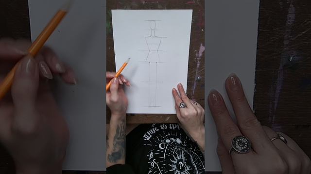 Как нарисовать манекен (дизайнера) смотреть онлайн