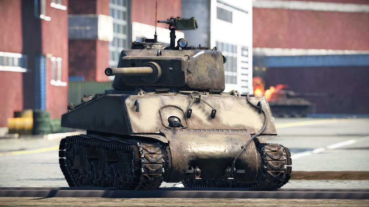 Бой на ядерку и 12 киллов Jumbo(6.3) в WarThunder