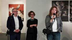 Открытие выставки Татьяны Ян "Москва-Рим. Между Временем и Садом"