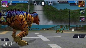 Играем в игру Jurassic World:The Game