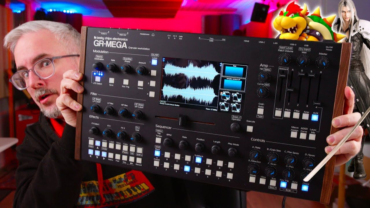 Tasty Chips GR-Mega: Final Boss of Granular Synthesizers