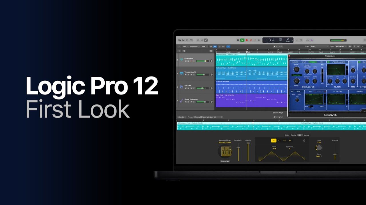 Logic Pro 12: First Look