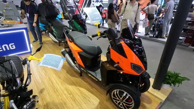 Мотоциклы JINCHENG. Выставка CFAIR. Часть 43. смотреть онлайн