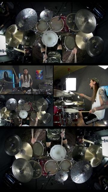 Играл на стриме песню Underoath впервые 🥁🔥