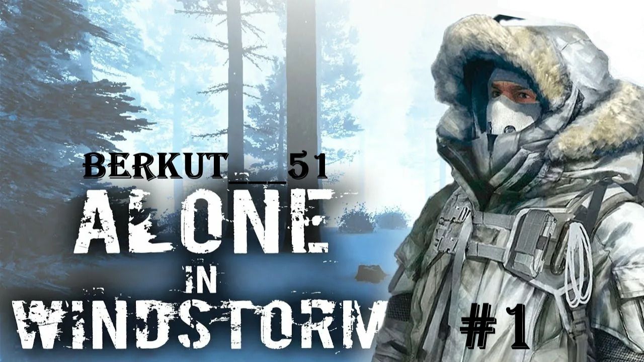 Морозная тишина. Alone In Windstorm #1