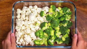 Вкуснейшая Запеканка из Цветной капусты, Брокколи и курицы, под вкусным соусом! Супер рецепт!