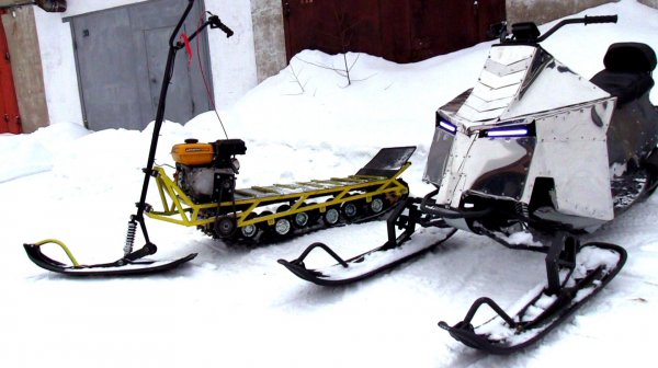 Собрал почти всю свою самодельную зимнюю технику в одном видео!