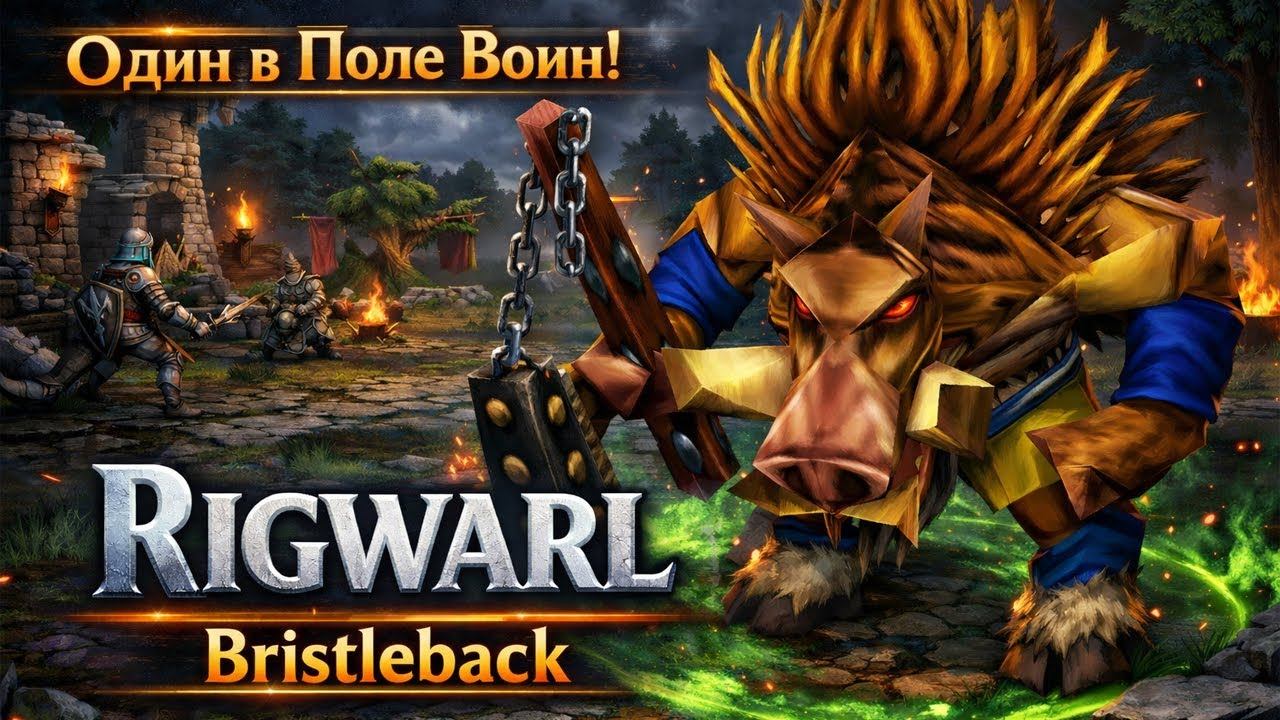 Rigwarl , Bristleback - Фуловый Свин! Дерёмся и Ждём ПОДМОГУ :) смотреть онлайн