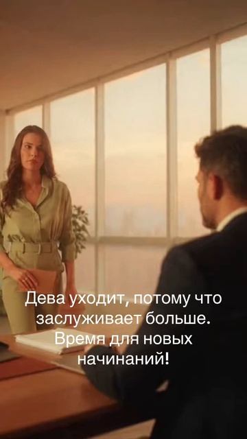 Дева уходит, потому что заслуживает больше. Время для новых начинаний!