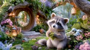 Фантастическая деревня в Заколдованном лесу