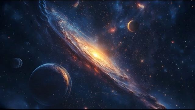 Космическая музыка для медитации. Успокаивающая музыка для сна. смотреть онлайн