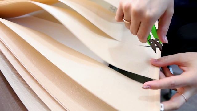 Как изготавливаются вертикальные жалюзи