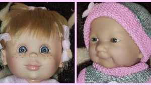 пупс amore bello _нежность_, 25 см и Пупс berjuan виниловый 20см pecosetes