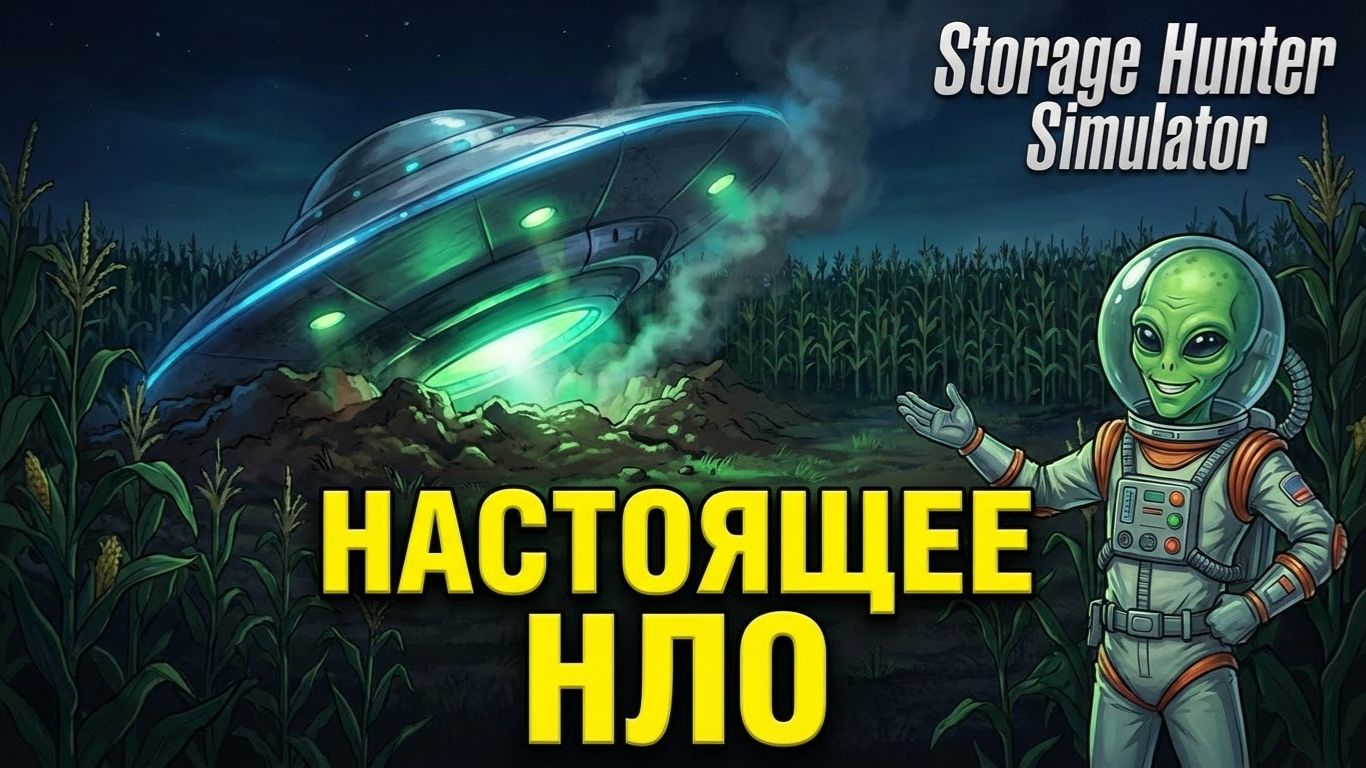 НАШЛИ НАСТОЯЩЕЕ НЛО! ПРОДАЛИ ИНОПЛАНЕТЯНИНА (Storage Hunter Simulator) #6