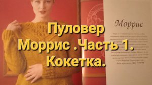 Пуловер Дженифер Вуд.Процесс.Часть1.