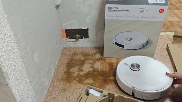 Робот пылесос Xiaomi s40 Pro. Распаковка