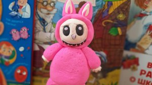 Лабубу из пластилина / Воздушный пластилин / Поделки