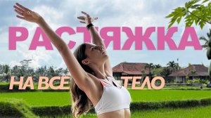 17 МИН РАСТЯЖКА на всё тело | Активная утренняя зарядка || Stretch