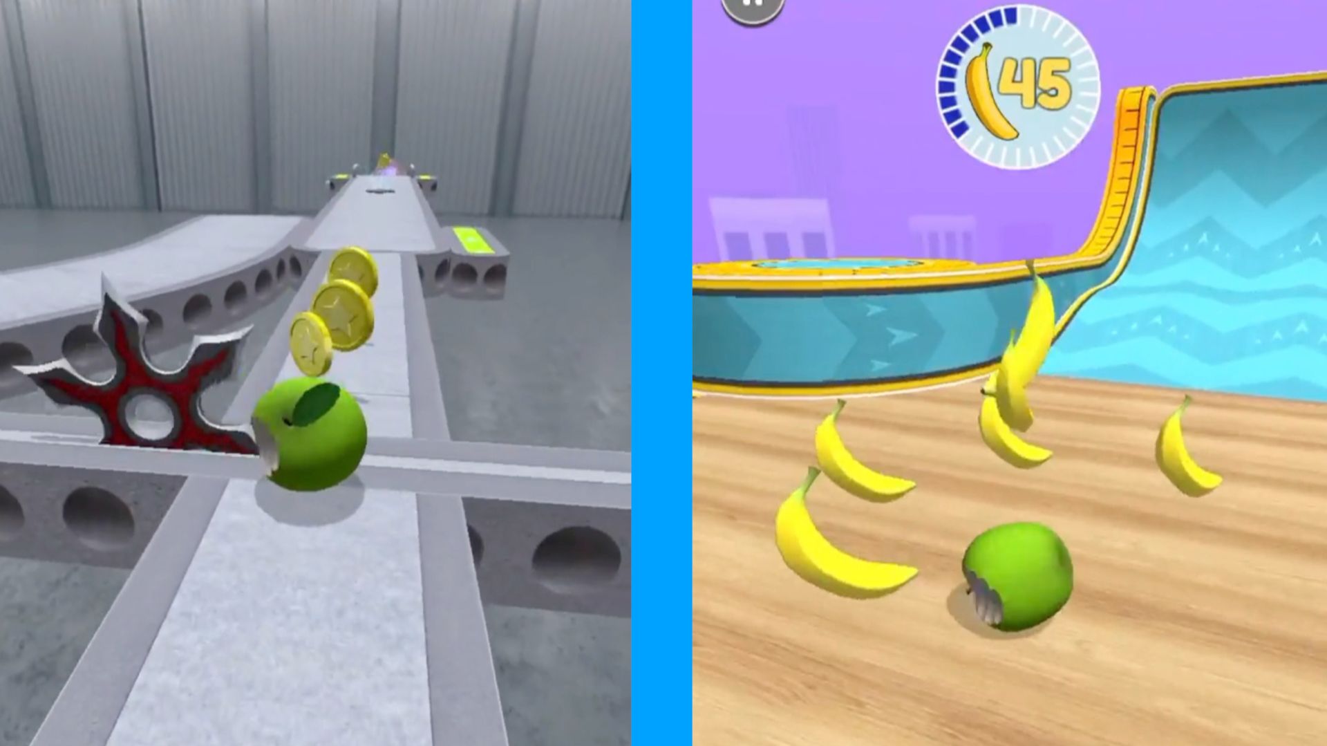 Going Balls Super Speed run Gameplay New Update Level 2025 to 2028 Banana frenzy Race смотреть онлайн
