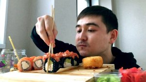 Mukbang ASMR|Подписывайтесь на канал🍣✨ 💜✨