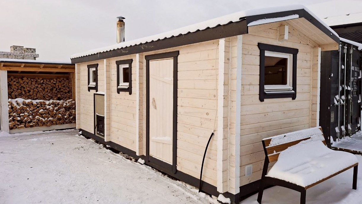 Баня из Бруса в Чашу смотреть онлайн