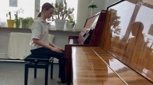 ДШИ п. Майский Белг. района,3 гр. Мартынова М. И.С. Бах двухголосная инвенция C-dur, Р. Глиэр Романс