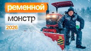 Мощный аппарат!!! Shifeng SF-244 против сугробов: работаем с Сергеем Горячевым