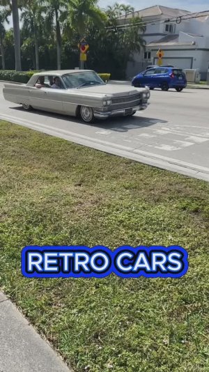 Майами retro cars 🚔❤️🔥🔥
