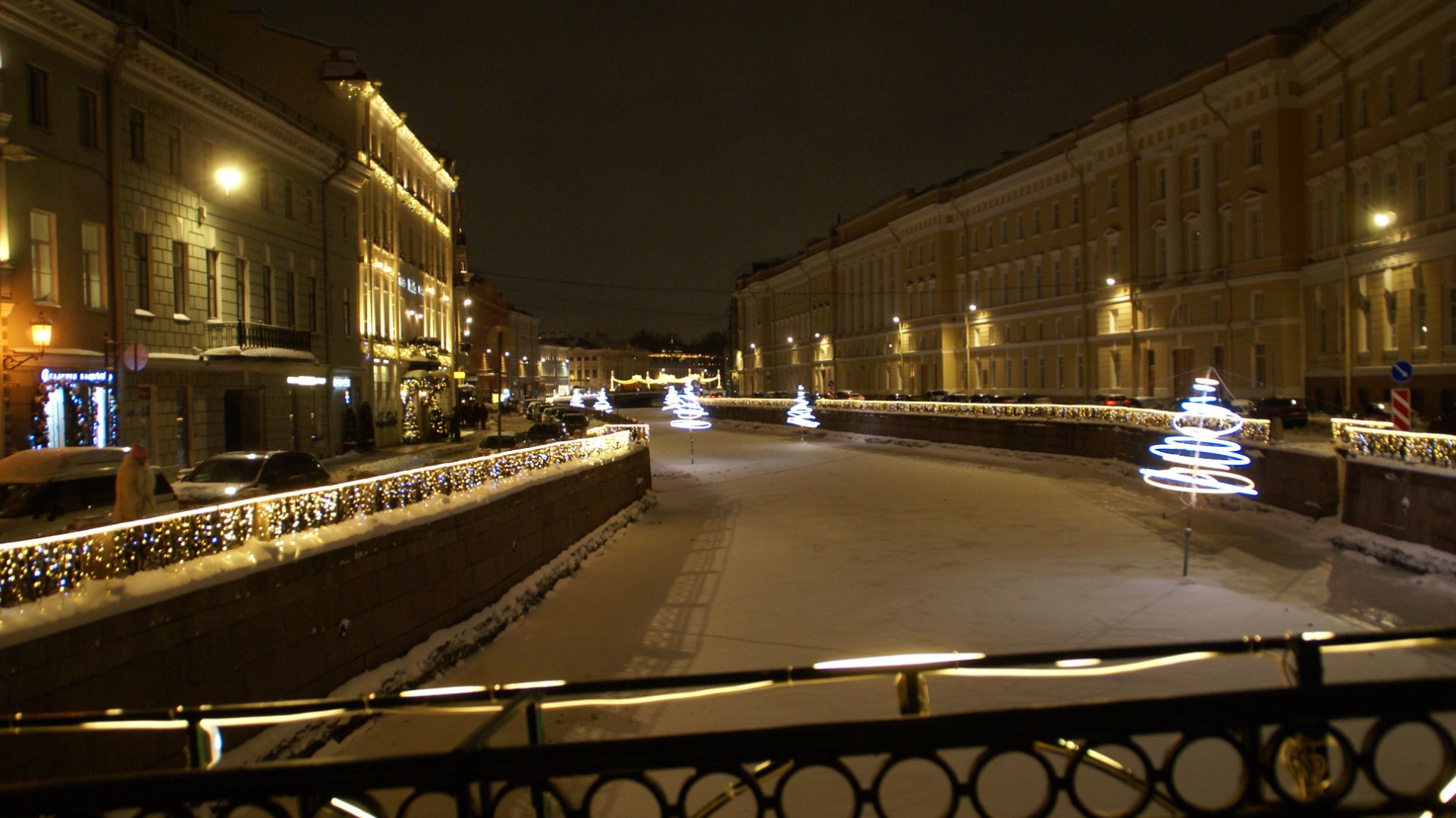 Зимний город