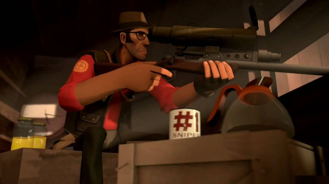 Team Fortress 2 представляем класс Снайпер смотреть онлайн