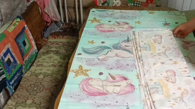 И снова распаковка/ Немного лоскута от Магнатекс/ Пледы в госпиталь. смотреть онлайн