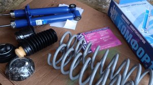 Комплект задних амортизаторов DEMFI. Гранта,Калина.