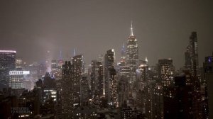 🗽 Ночная атмосфера Нью-Йорка - ЧАСТЬ 1