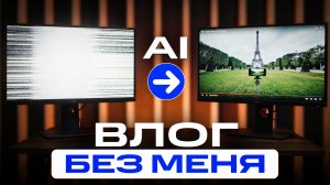 Как сделать влог с ИИ: ChatGPT + HeyGen + Kling + Movavi