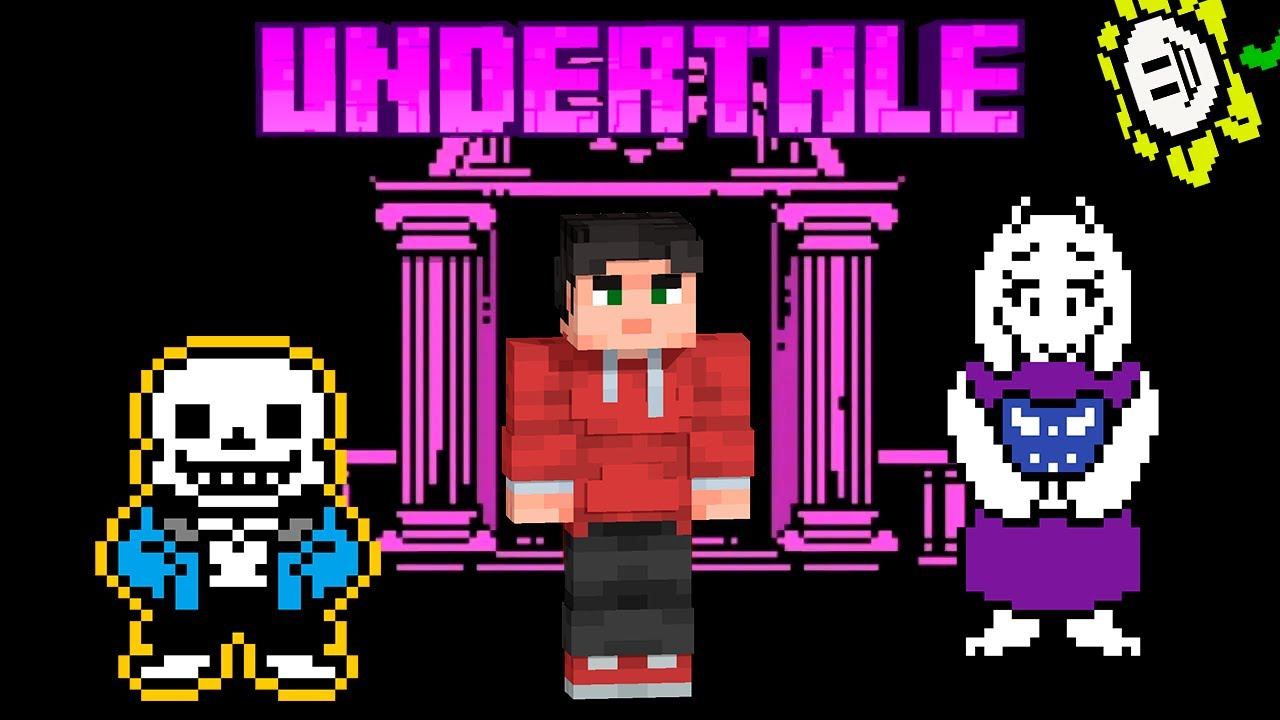 МАЙНКРАФТ, НО Я ПОПАЛ В UNDERTALE/ПРОХОЖДЕНИЕ МАЙНКРАФТ КАРТЫ смотреть онлайн